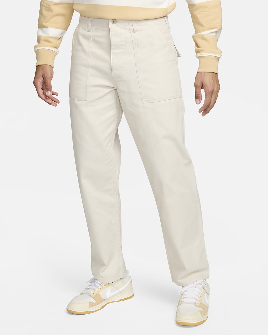 現行品　NIKE ナイキ ライフ メンズ ファティーグ パンツ　ベージュ　セサミ AS+M+NL+FATIGUE+PANT.png